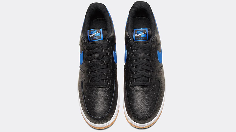 Nike Air Force 1 07 Black Blue Gum