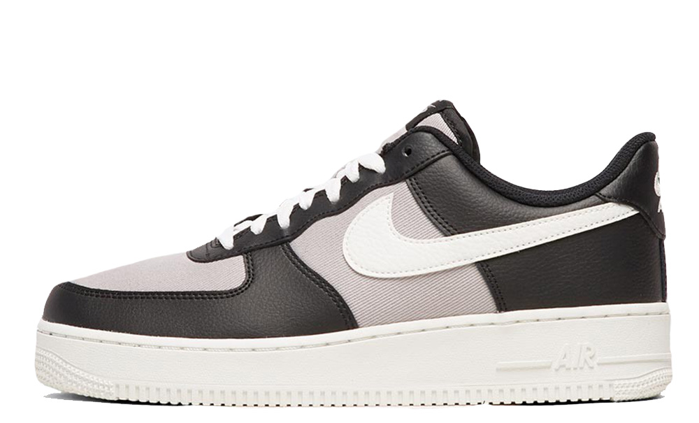 nike air force one black and grey