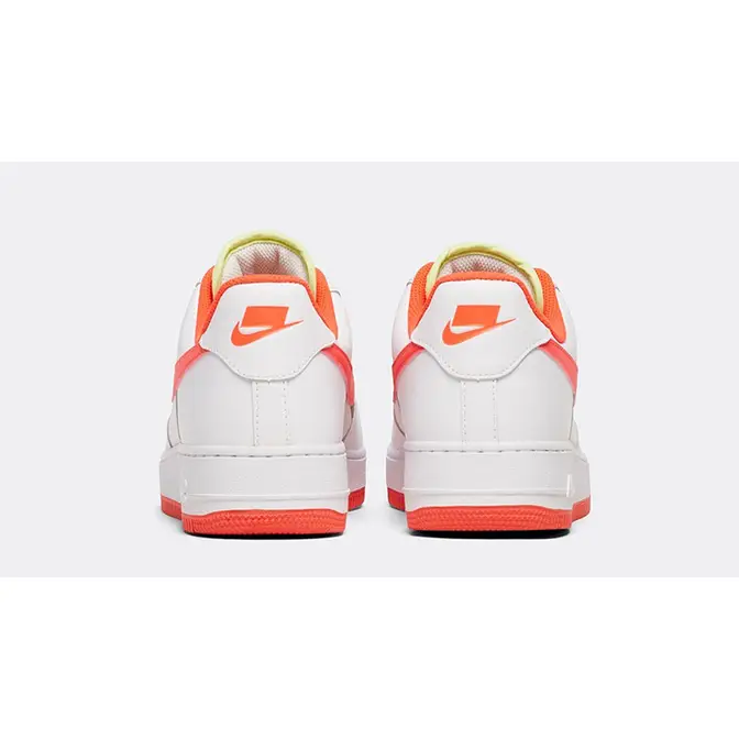 Nike Air Force 1 07 LV8 Transparent Mesh White Crimson