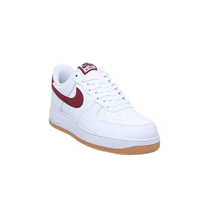 Nike Air Force 1 07 White Red Gum Where To Buy TBC The Sole Supplier