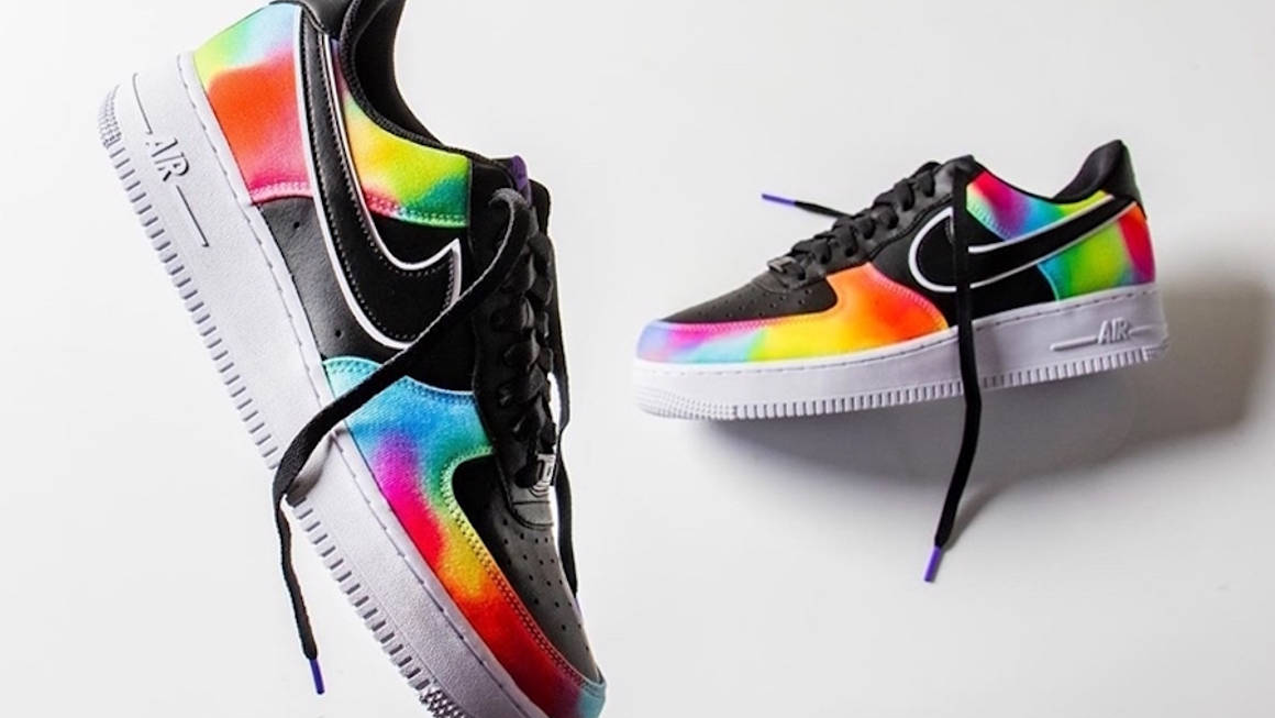 The Boldest Air Force 1 Colourway Of The Year Has Landed In Tie-Dye ...