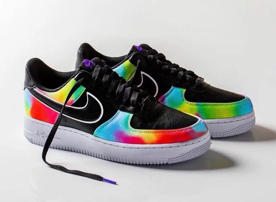 The Boldest Air Force 1 Colourway Of The Year Has Landed In Tie-Dye ...