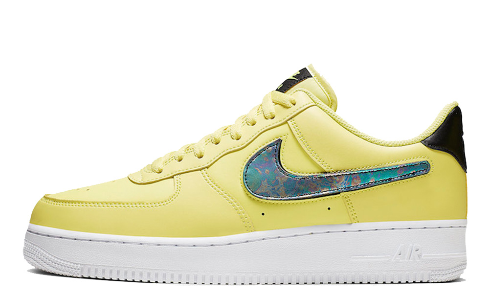 yellow nike air force 1 low