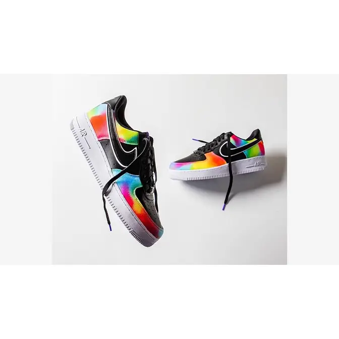 Tie dye air hot sale force 1