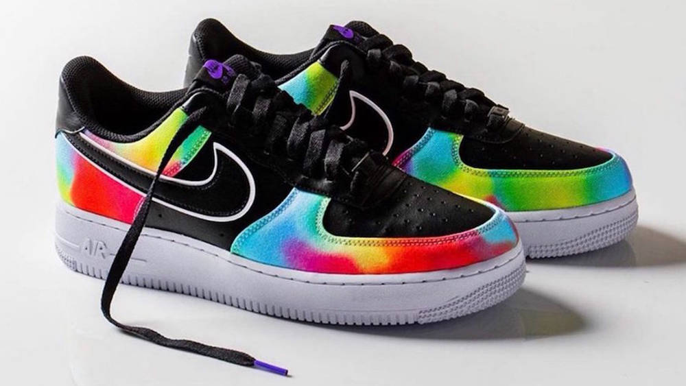 Nike Air Force 1 Tie Dye Black Nike Air Force 1 Tie Dye Black