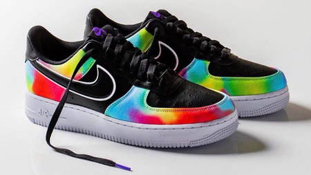 The Boldest Air Force 1 Colourway Of The Year Has Landed In Tie-Dye Print The Boldest Air Force 1 Colourway Of The Year Has Landed In Tie-Dye Print