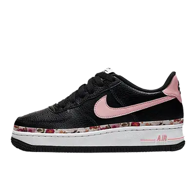 Nike Air Force 1 Vintage Floral Black Pink Where To Buy BQ2501