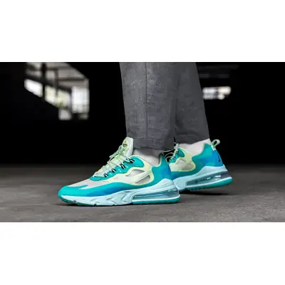 Nike 270 react hot sale hyper jade