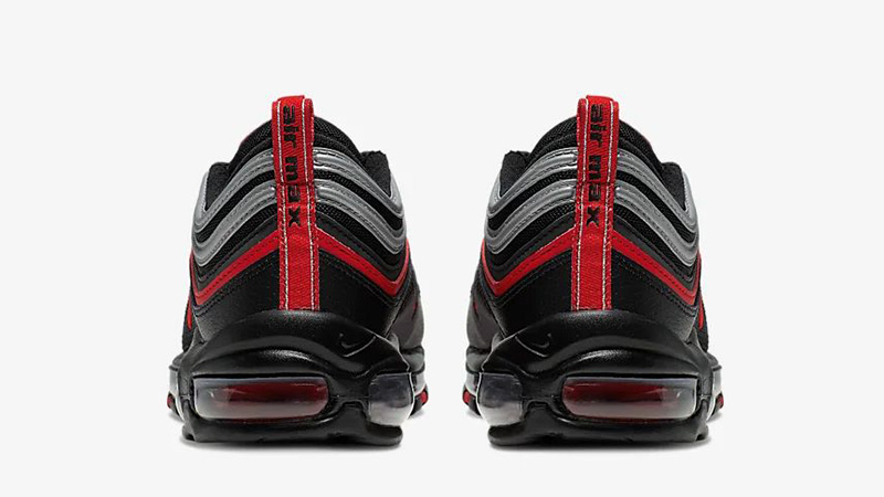 red and black nike 97