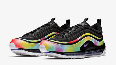 black tie dye air max 97