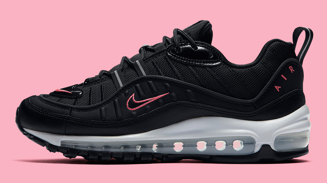 We re Crushing Over This Air Max 98 With Pink Detailing The Sole Supplier