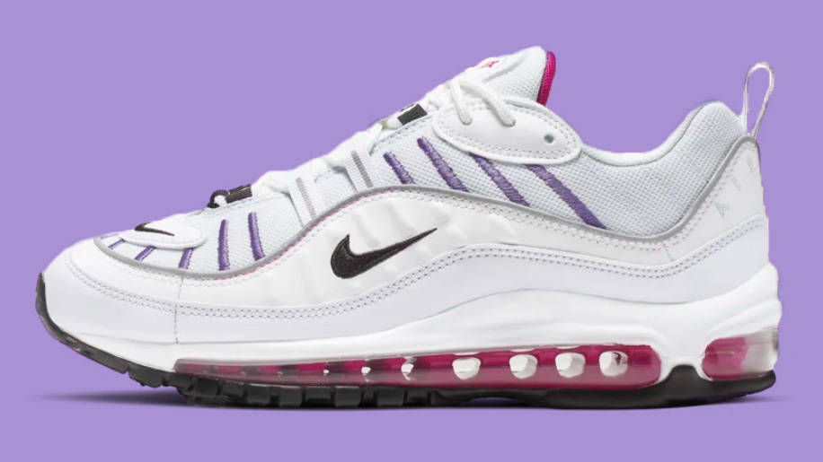 air max 98 white purple