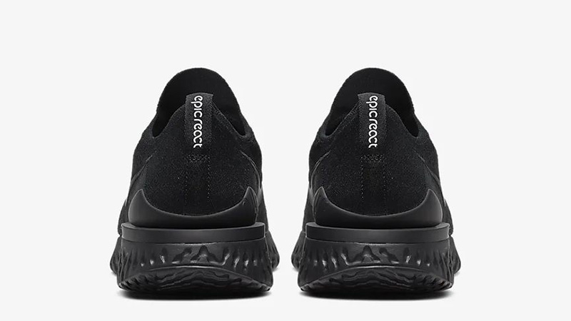 epic react flyknit 2 triple black