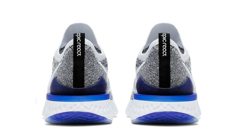 epic react white racer blue