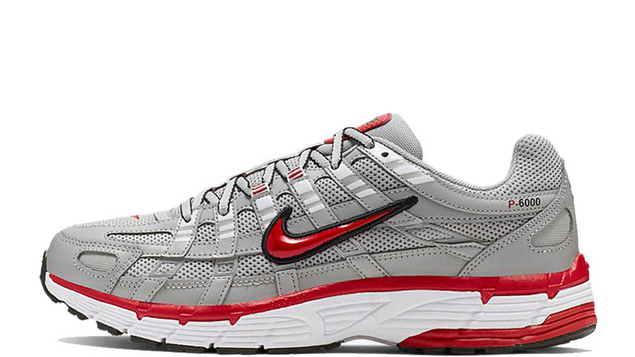 nike silver red