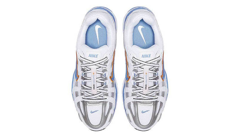 Nike P-6000 White Blue