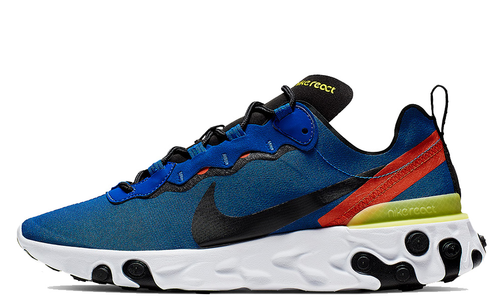 Nike React Element 55 Captain Marvel BQ6166 403