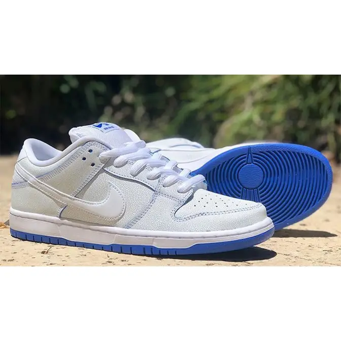 Nike SB Dunk Low Premium White Blue | Where To Buy | CJ6884-100