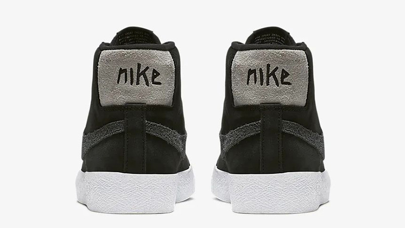 nike sb zoom blazer mid black white