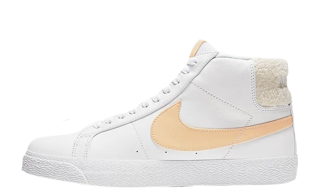 Nike SB Zoom Blazer Mid Premium White Gold CJ6983-102