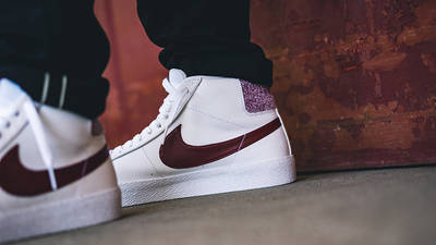 nike sb zoom blazer mid red