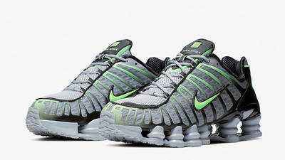 nike shox tl green