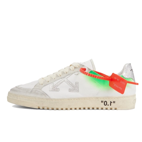 Off-White 2 Distressed Suede White