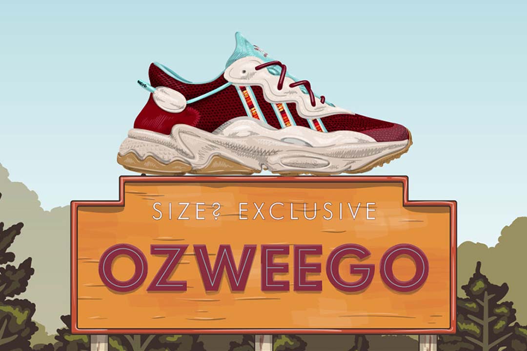 size? x adidas Explore The Great Outdoors For This Exclusive Ozweego