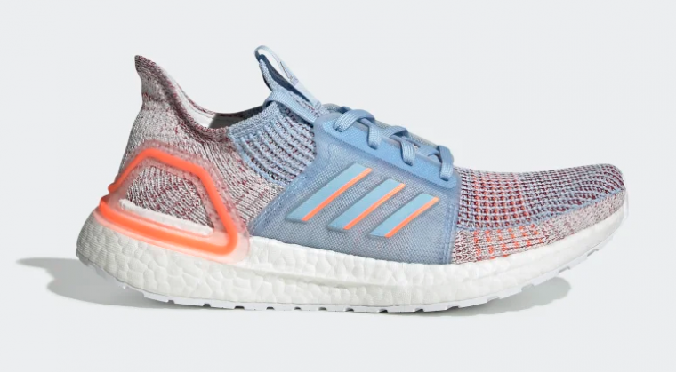 adidas Ultraboost Glow Blue Hi-Res Coral