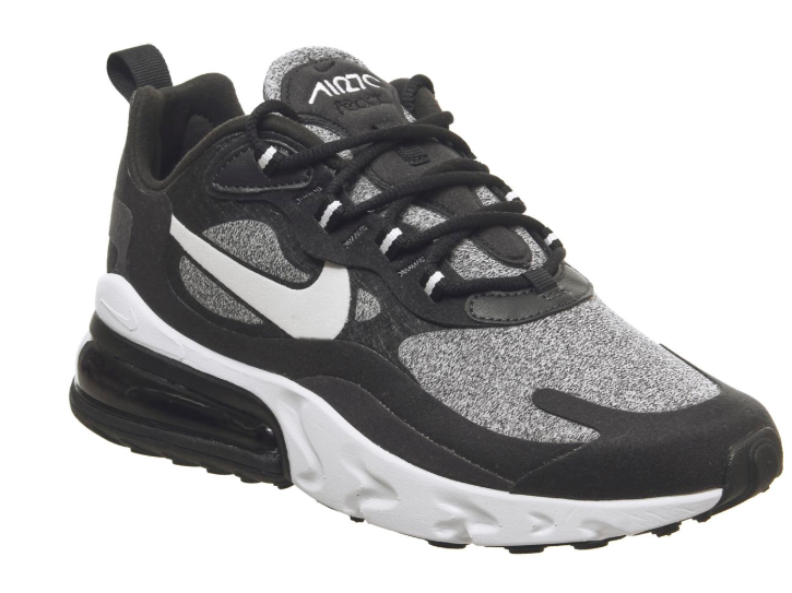 Nike Air Max 270 React Black Grey Off Noir