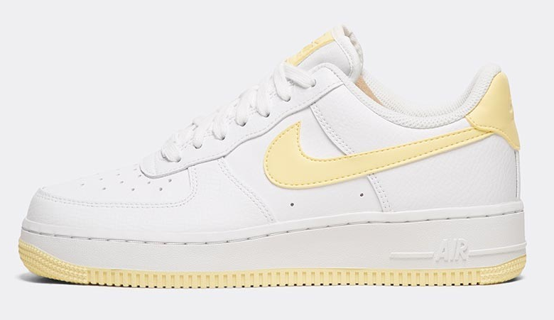  Nike Air Force 1 Yellow White