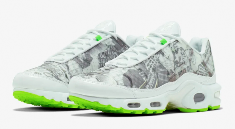 Nike Air Max Plus LX White Electric Green 