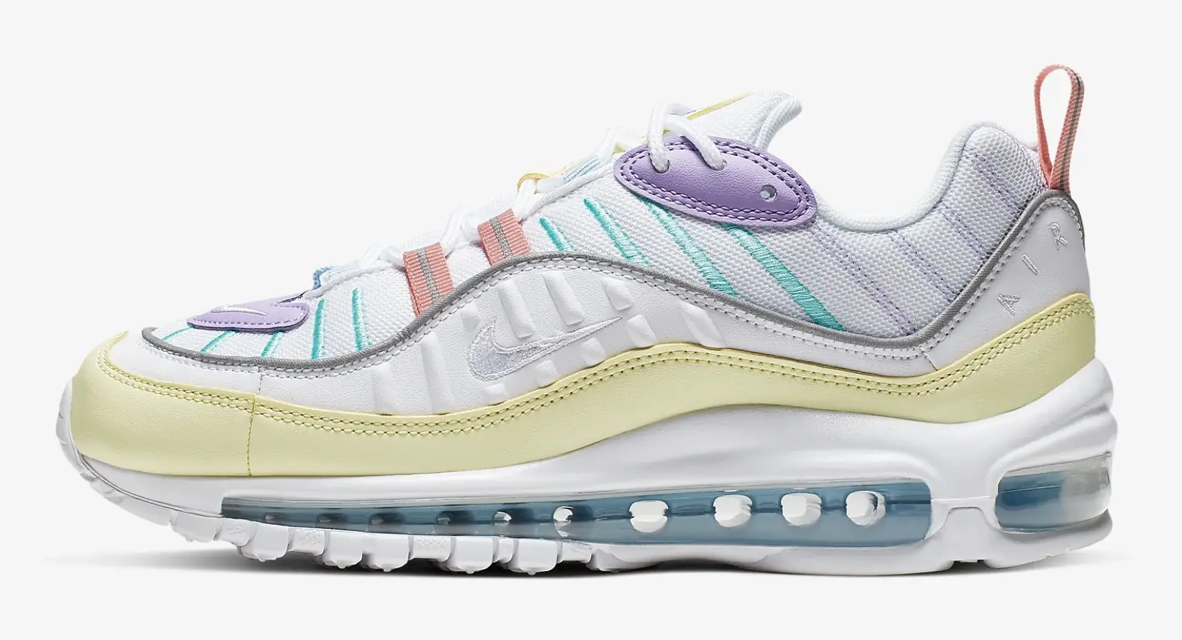 Women's air max 2024 98 luminous green/white-atomic violet