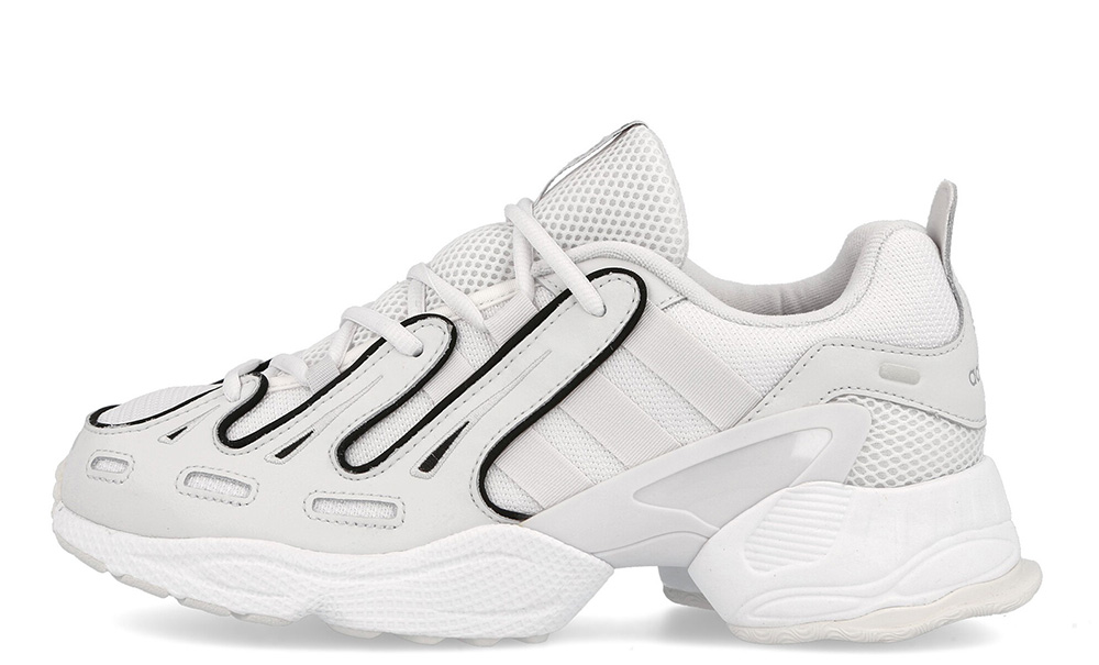 white adidas eqt trainers