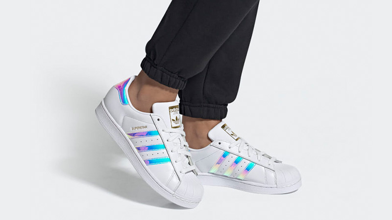 adidas Superstar White Multi
