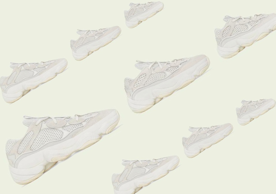 ADIDAS KANYE WEST YEEZY 500 'Salt' End Clothing