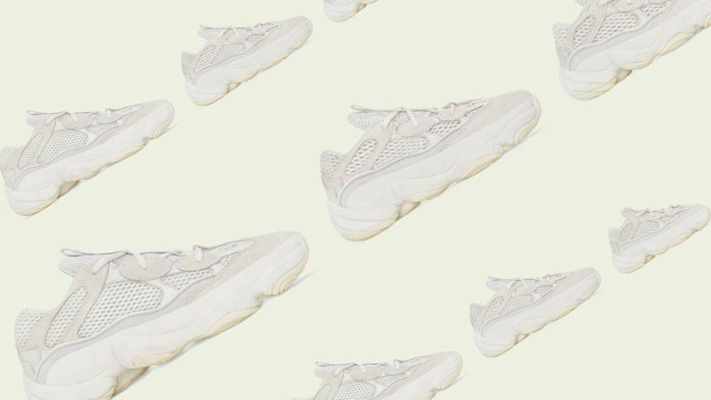 More Release Info Leaks For The Yeezy 500 'Bone White'! Another Look At The Yeezy 500 ‘Bone White’