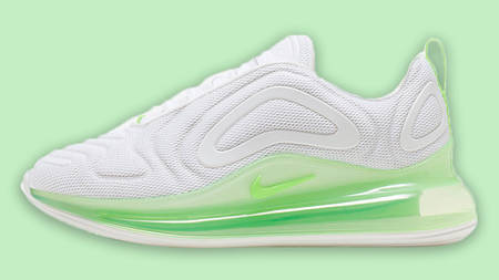 Go Bright And Bold In The Nike Air Max 720 'White Volt' Go Bright And Bold In The Nike Air Max 720 'White Volt'