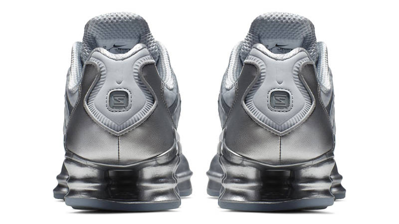 Nike Shox TL White Platinum Back