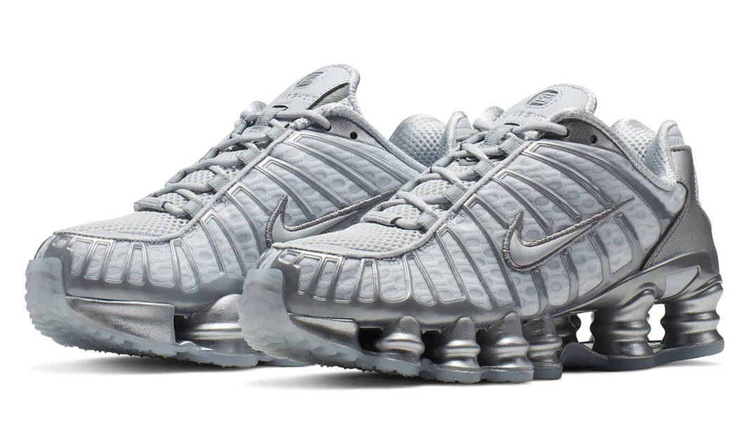 Nike Shox TL White Platinum Front