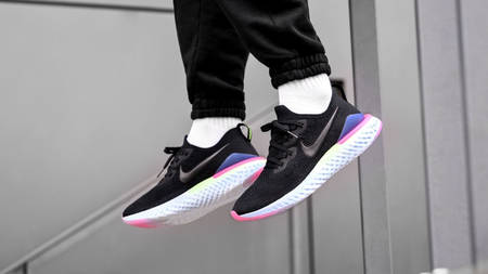 The Nike Epic React Flyknit 2 'Black' Is Now Just £51! The Nike Epic React Flyknit 2 'Black' Is Now Just £51!