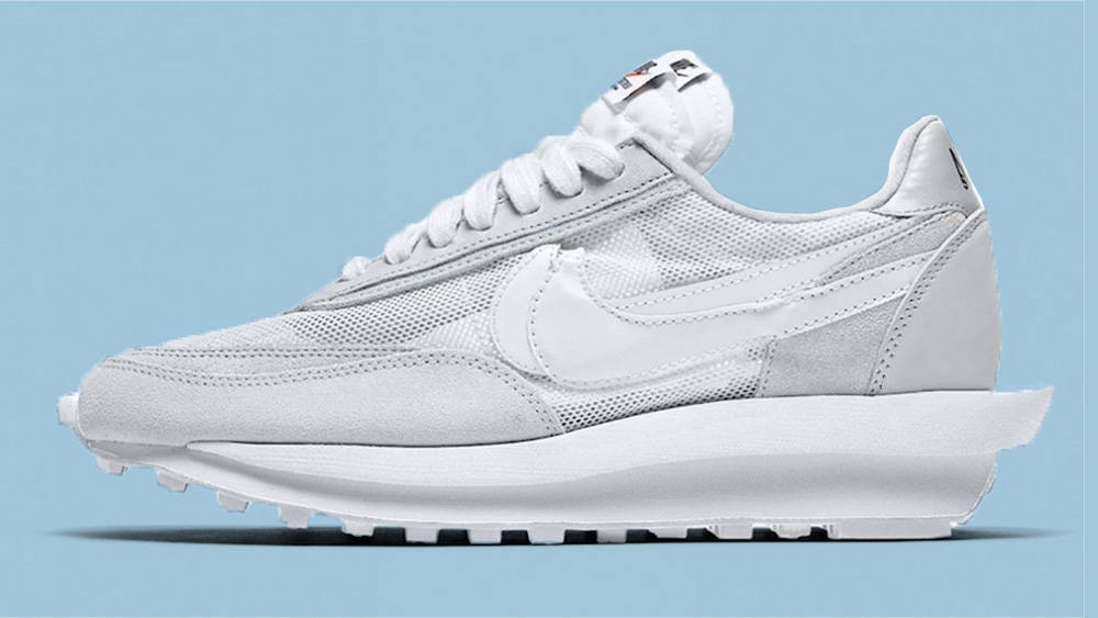 sacai x Nike LD Waffle Racer White sacai x Nike LD Waffle Racer White
