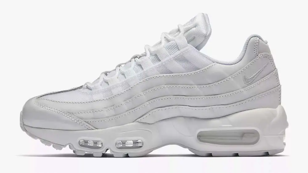 This Triple White Air Max 95 Can Be Yours For Just £70 In Nike's Sale ...