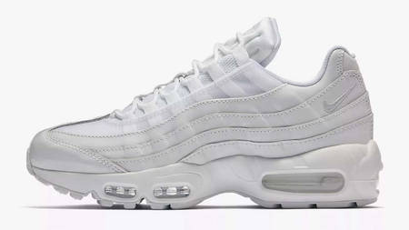 This Triple White Air Max 95 Can Be Yours For Just £70 In Nike's Sale!