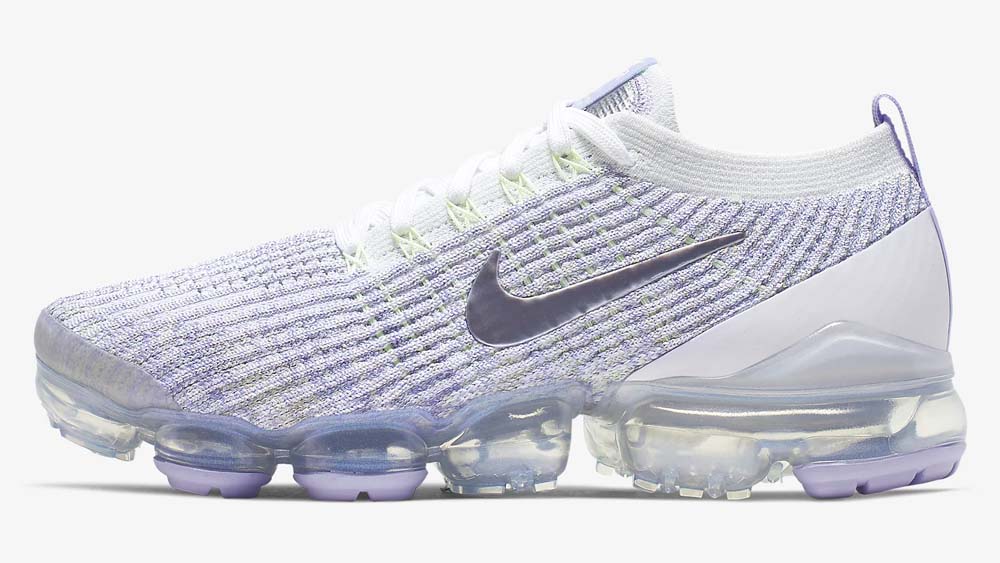 Nike Air VaporMax Flyknit 3Â Purple Agate/Metallic Silver 