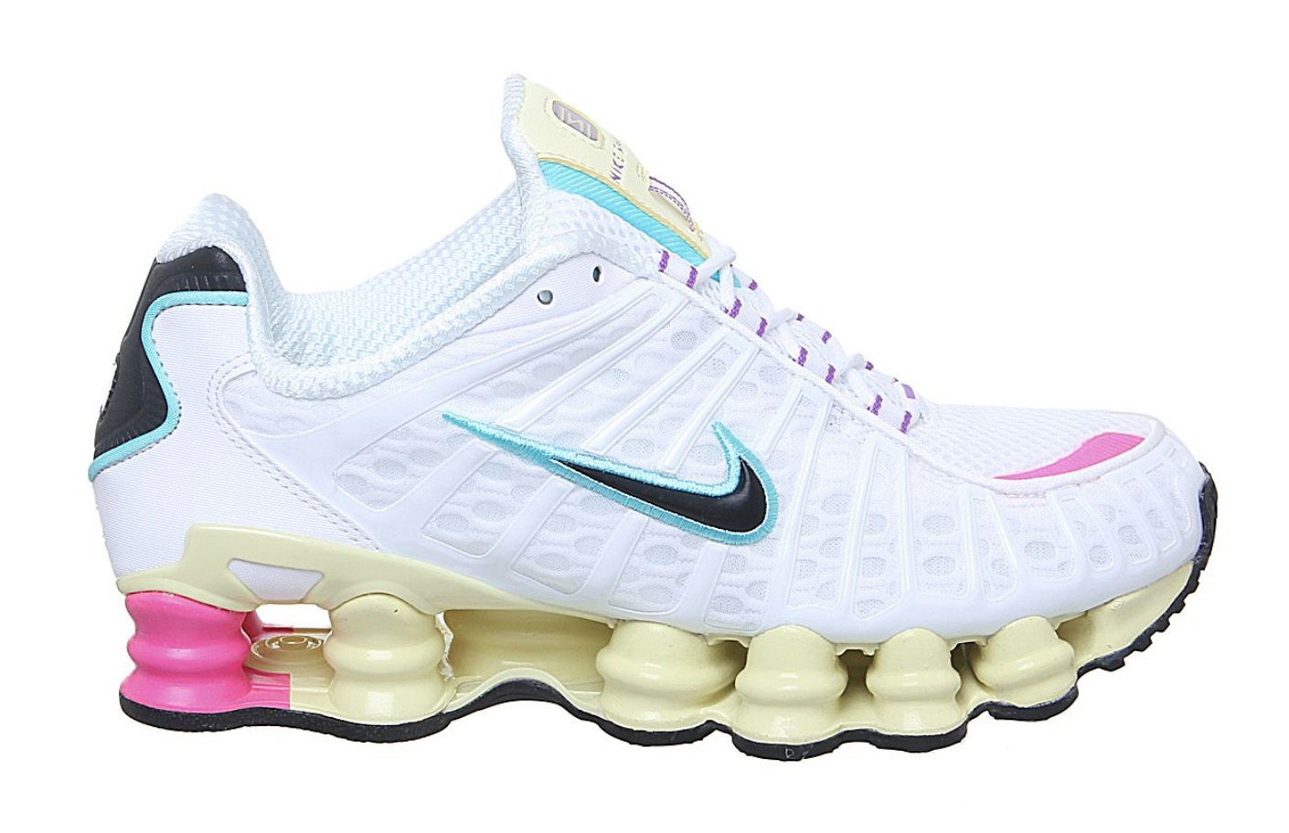 Nike Shox TLÂ White/Luminous Green 