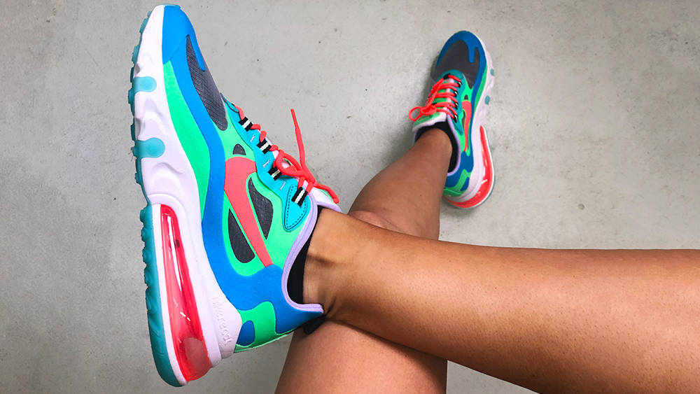 Air Max 270 React Hyper Jade Blue Lagoon The Sole Womens Air Max 270 React Hyper Jade Blue Lagoon The Sole Womens