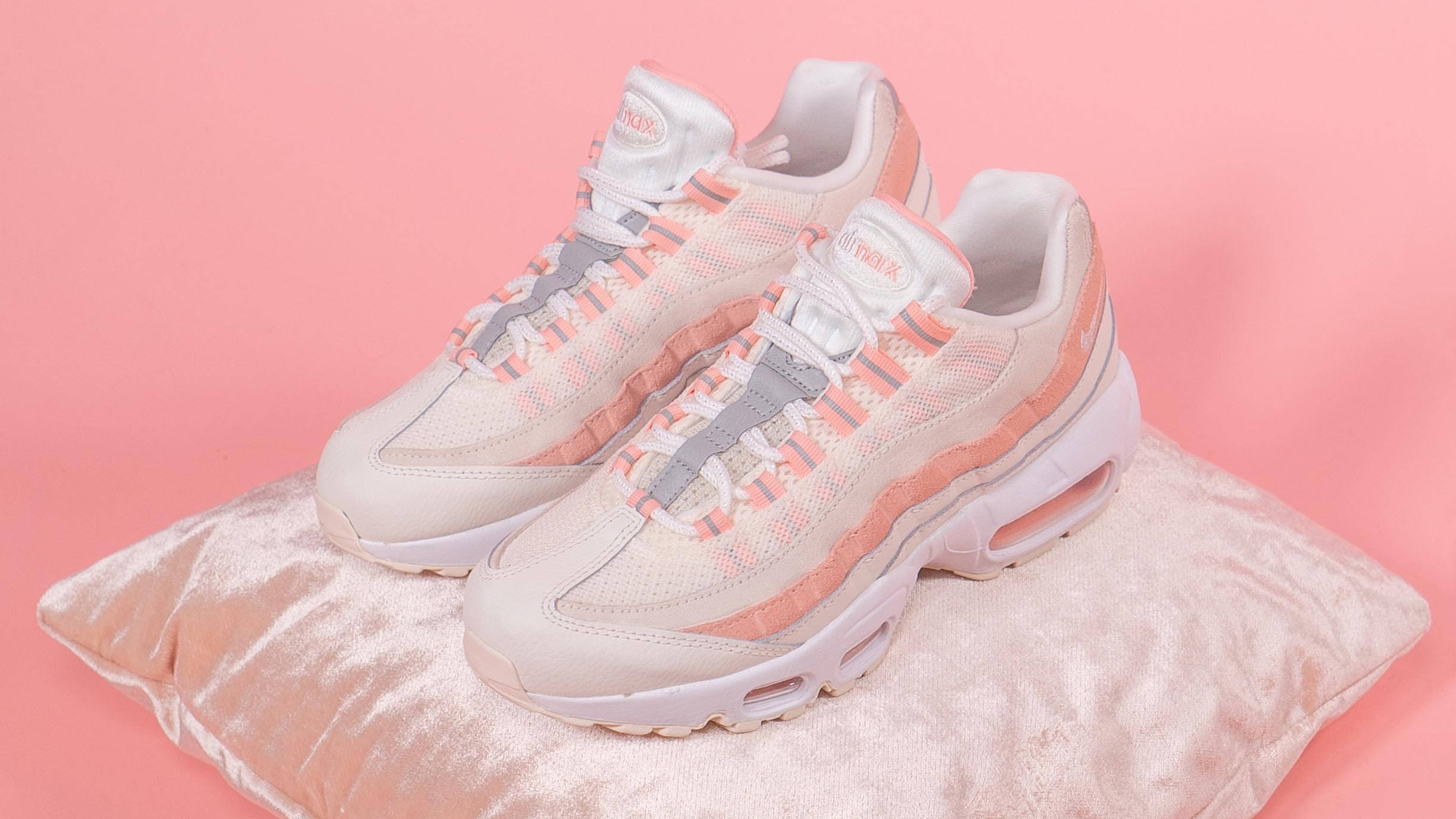 An Exclusive Look At The Nike Air Max 95 Bleached Coral | The Sole