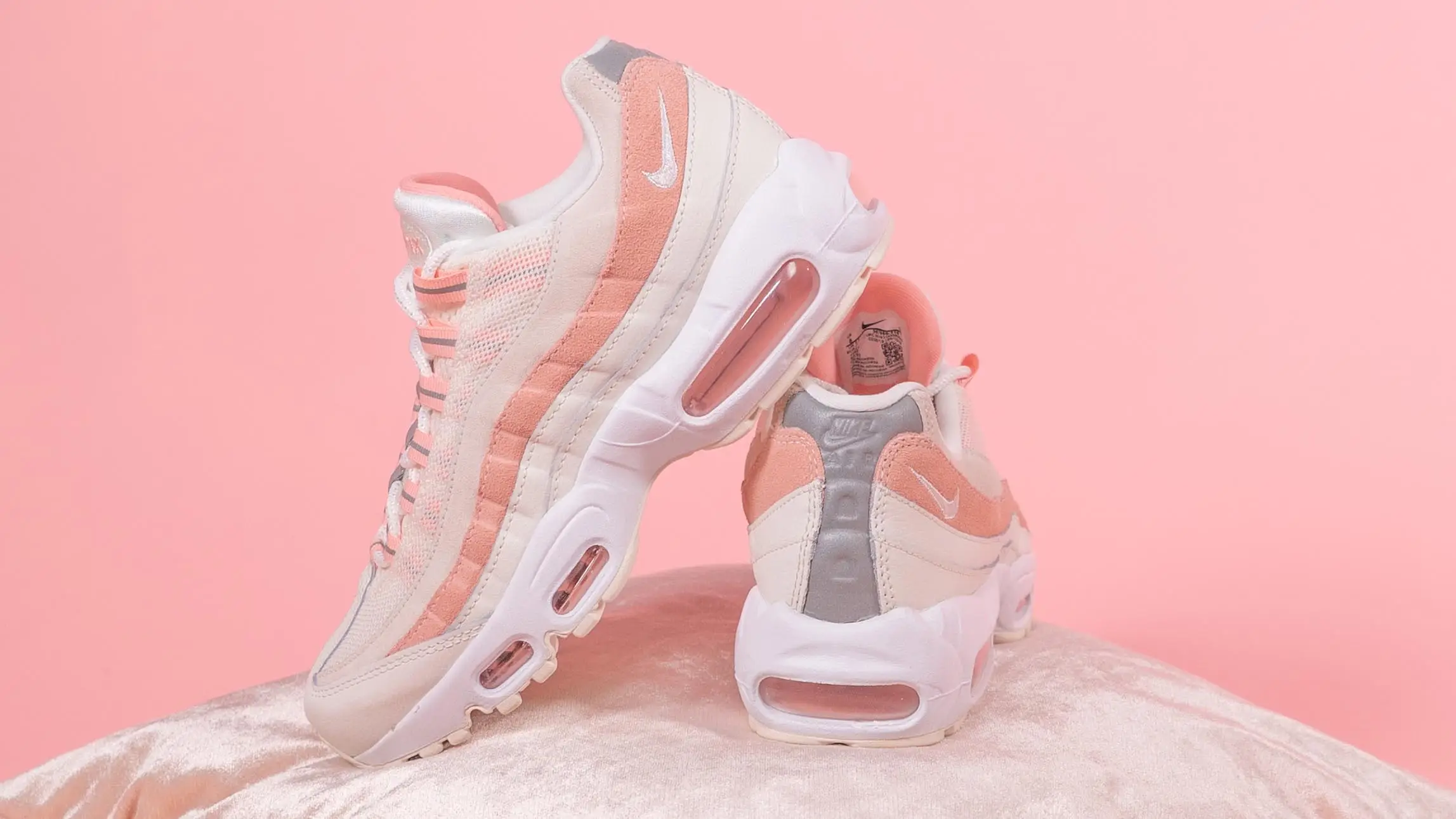 An Exclusive Look At The Nike Air Max 95 Bleached Coral | The Sole