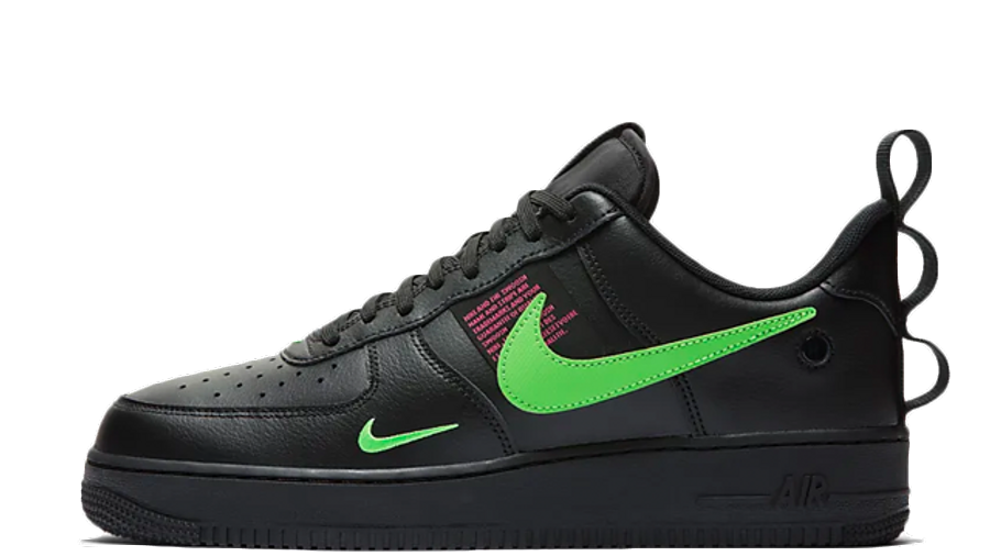 Nike Air Force 1 Utility Black Green 